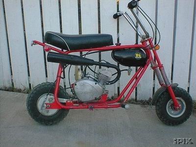 keystone mini bike