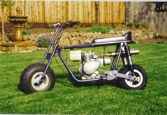 taco mini bike frame