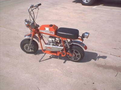 Vintage bronco mini bike for clearance sale