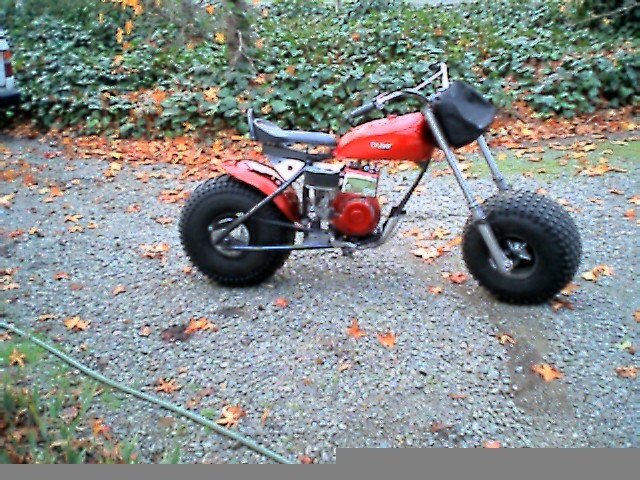 Mini bike for online big guys