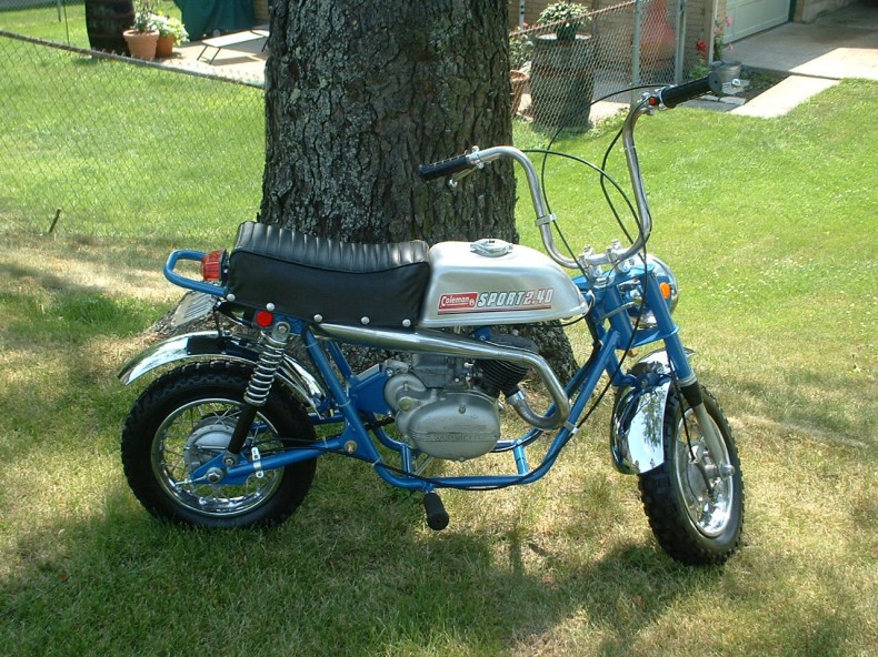 Vintage coleman store mini bike