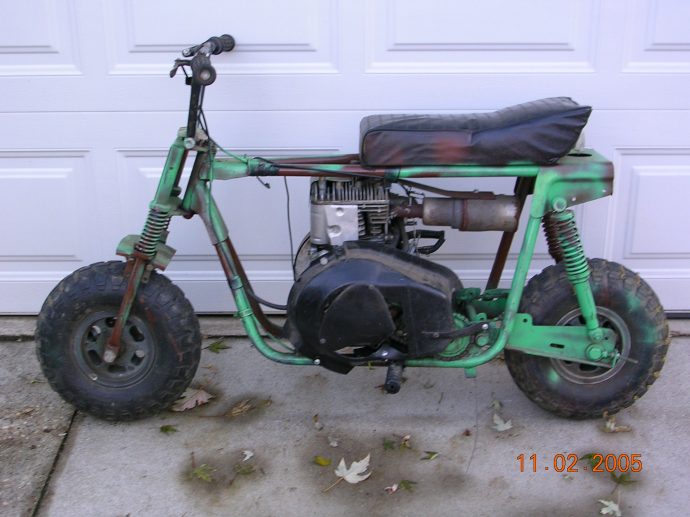 Montgomery ward store mini bike